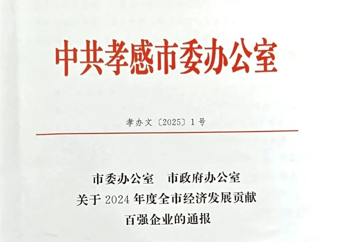 熱烈祝賀湖北遠(yuǎn)大建設(shè)集團(tuán)入選孝感市2024年經(jīng)濟(jì)發(fā)展貢獻(xiàn)百強(qiáng)企業(yè)
